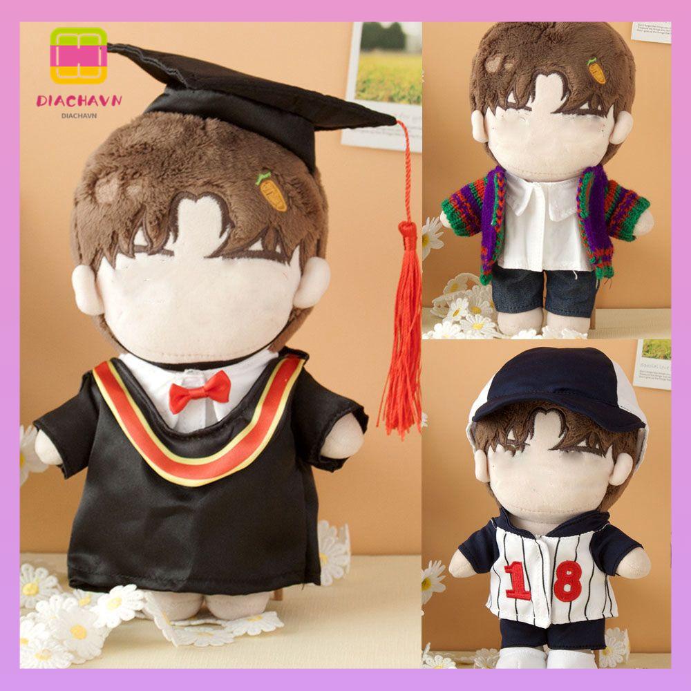 DIACHAVN Búp Bê Nhồi Bông Đồ Chơi Đáng Yêu 20cm