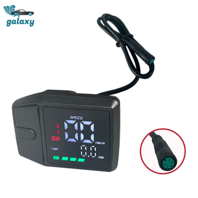 Galaxy Đồng Hồ Đo Tốc Độ Bafang-dz41 Hd Chống Nước Ip65 Màn Hình Lcd Cho Bafang Bbs01 Bbs02