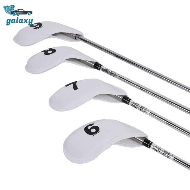 Galaxy Set 10 Vỏ Bọc Đầu Gậy Đánh Golf Chống Trầy Xước Tiện Dụng