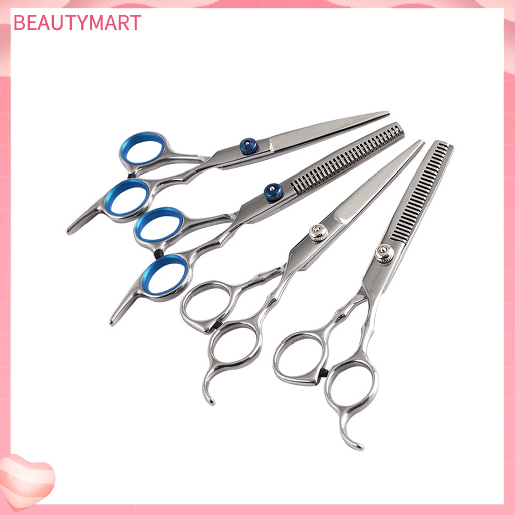Bộ 10 Kéo Cắt Tóc Chuyên Nghiệp Chống Biến Dạng Tiện Dụng