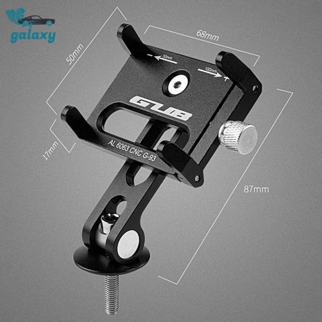 Galaxy Giá Đỡ Điện Thoại Bằng Hợp Kim Nhôm Gắn Yên Xe Đạp Leo Núi Chống Sốc / Trầ
