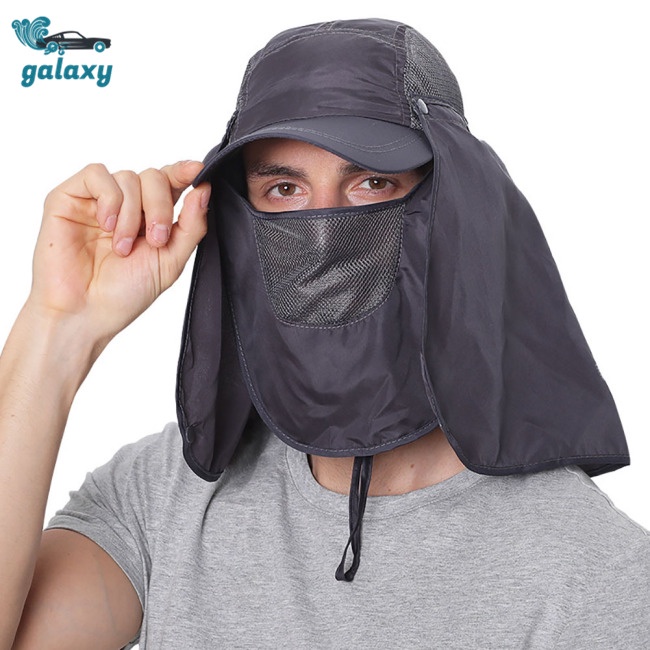 Galaxy Mũ Lưỡi Trai Chống Nắng Upf 50 + Chất Liệu Nhanh Khô Có Thể Tháo Rời Tiện Dụng