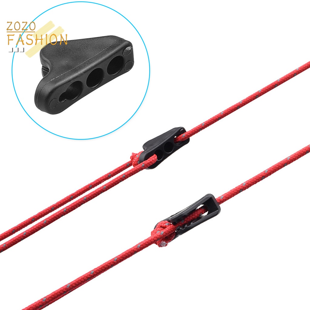 Set 20 / 20 Móc Khóa Dây Lều Hình Tam Giác Tiện Lợi