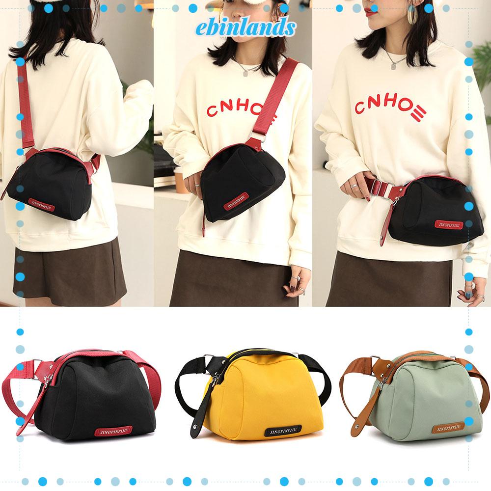 EBINLANDS Túi Vỏ Sò Đeo Chéo Cỡ Lớn Thời Trang Cho Nữ