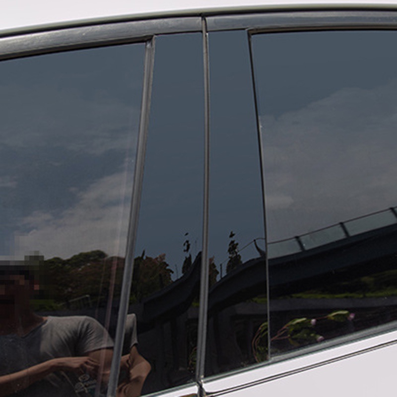 Set 6 Miếng Dán Trang Trí Cửa Xe Hơi Honda CRV 07-11