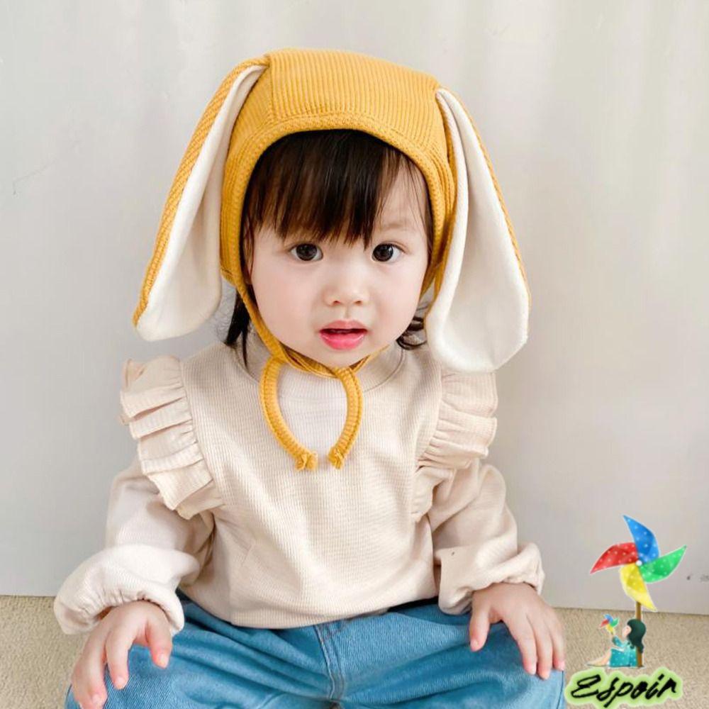 ESPO Mũ Tai Thỏ Cột Dây Dễ Thương