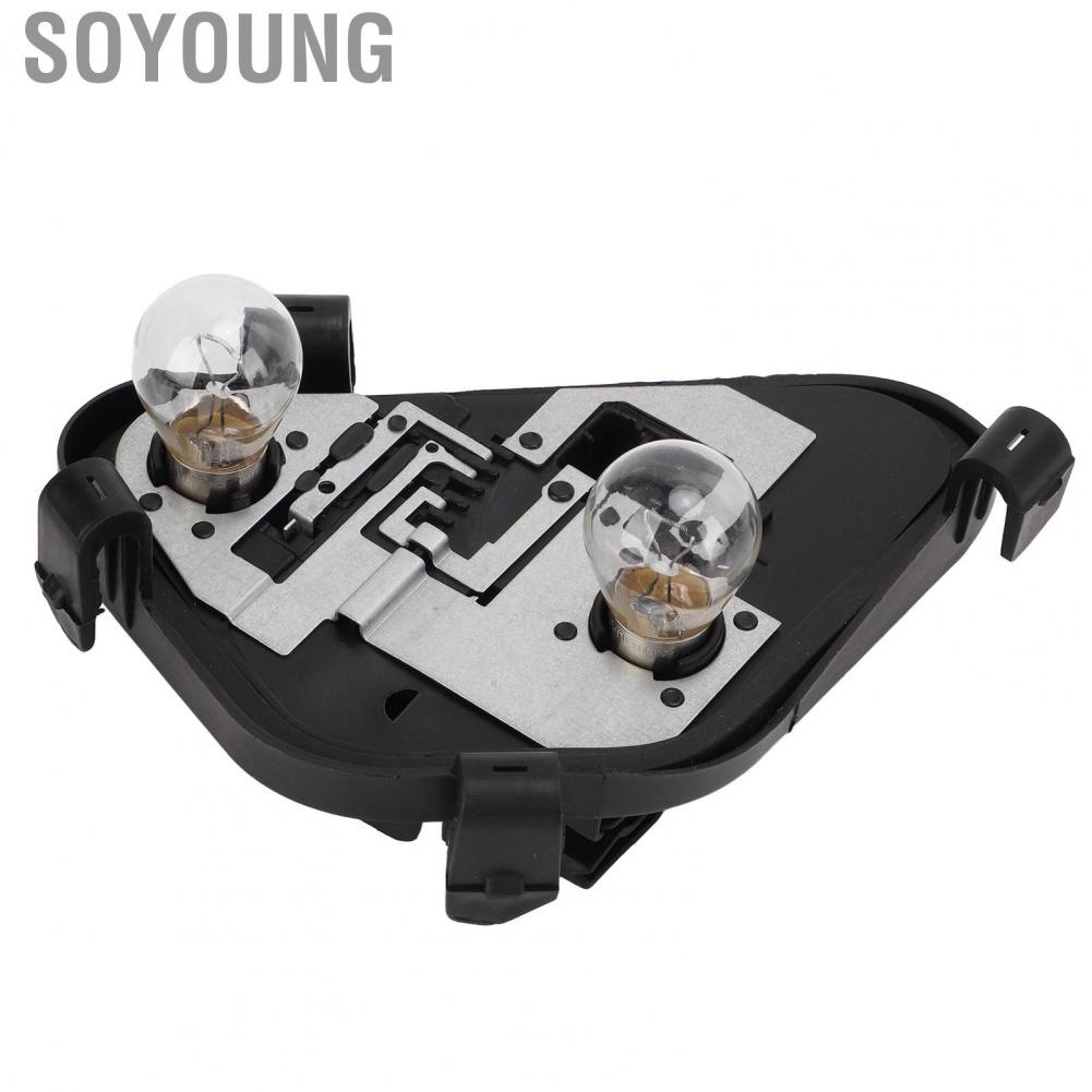 Soyoung Taillight Bulb Holder  Rear Socket Plug Left Side Original Standard 63217313044 Long Durability Perfect Match for Car