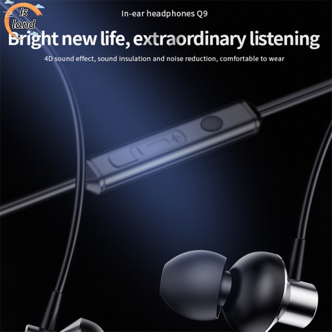 Tai Nghe Nhét Tai Giắc Cắm 3.5mm Có Micro Dành Cho Điện Thoại