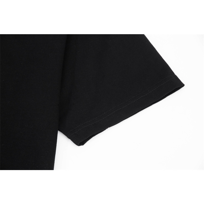 Áo Thun cotton Cổ Tròn Tay Ngắn Dáng Rộng In Hình Mặt Cười Màu laser Phản Quang Thời Trang Cho Nam Và Nữ A-cn-e &amp; Stu-dios 88-Squayja