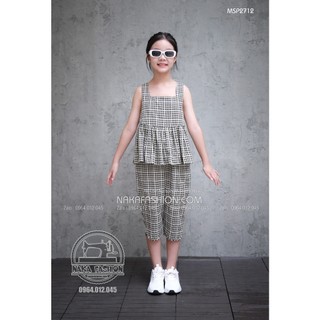 [Có sẵn] [Ảnh thật] Bộ Cổ Vuông Suzy - MSP 2712