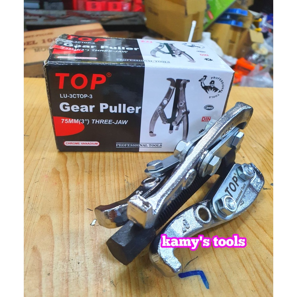 Vam cảo 3 chấu 3 inch 75mm 4 inch 100mm TOP model LU-3CTOP-3 và LU-3CTOP-4