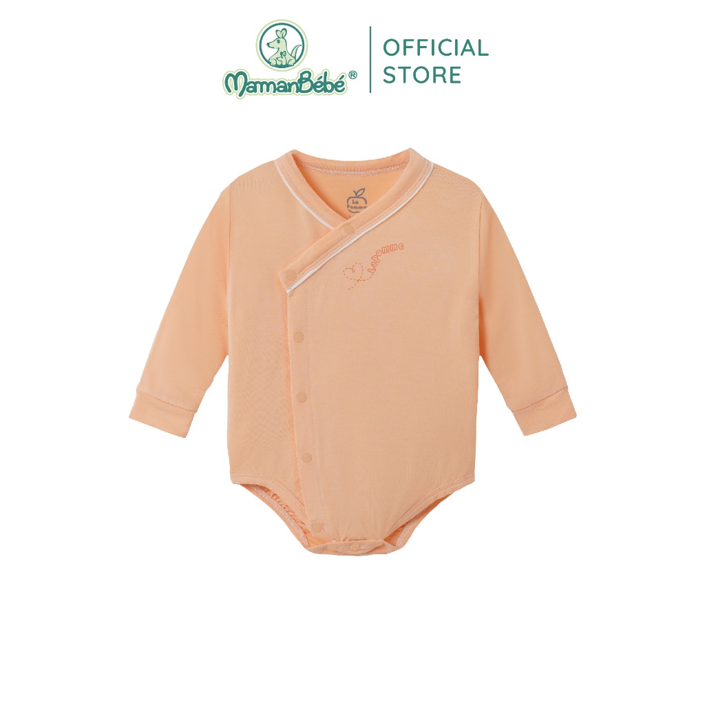 Body chip dài tay La Pomme vườn cổ tích - Ghi