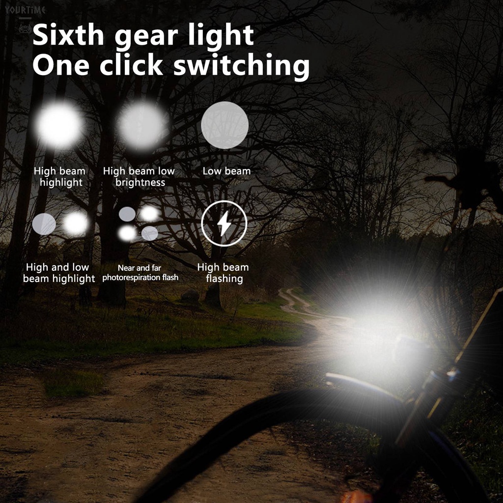 Set 2 Đèn Led Gắn Đuôi Xe Đạp Có Thể Sạc Lại Bằng Cổng USB