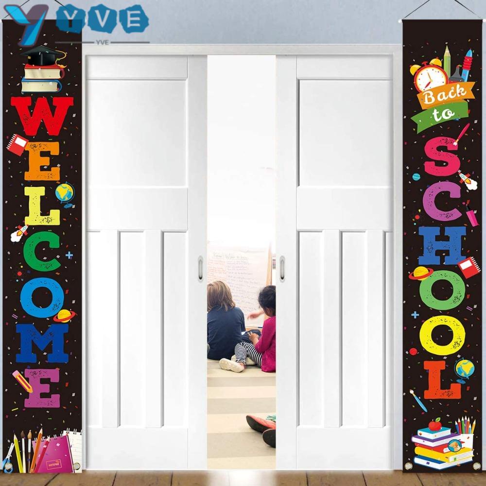YVE Biển Hiệu Treo Tường Trang Trí Trường Học
