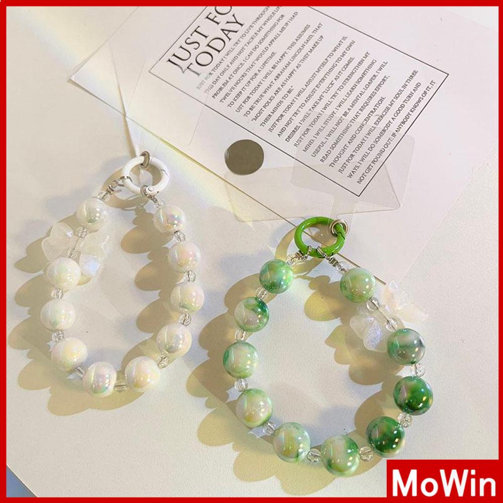 Ốp lưng Vỏ điện thoại Vòng tay Dây buộc Dây đeo cổ tay Hạt nhiều màu sắc đẹp Nhiều kiểu dáng khác nhau Hình trái tim Nơ Mặt trăng Vỏ iPhone tương thích Màu sắc đơn giản