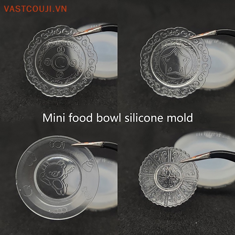 Khuôn Silicon Làm Bánh Đồ Chơi Nhà Búp Bê VASTJI