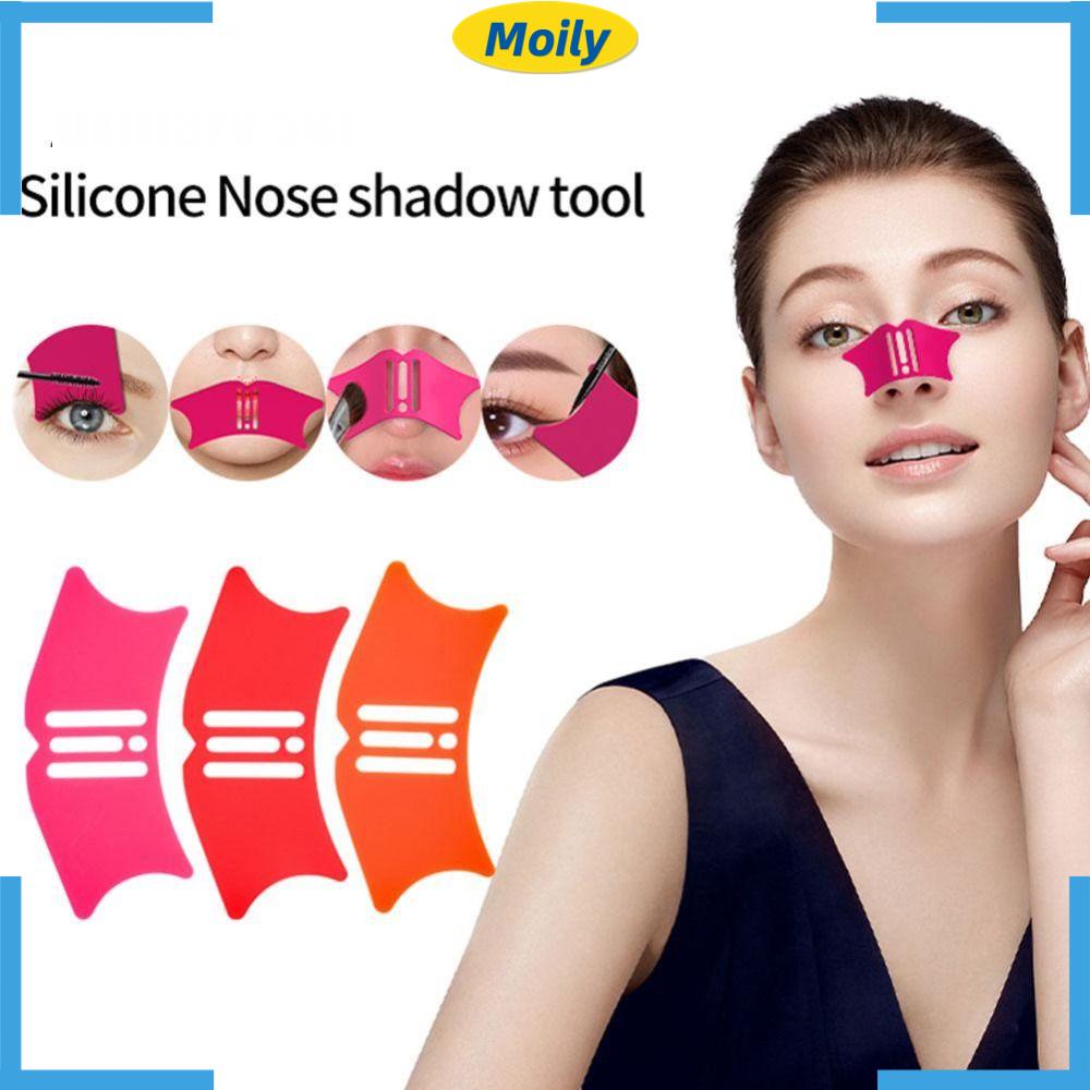 Dụng Cụ Silicone Bóng Mũi Độ Bóng Cao Trang Điểm Cho Nữ