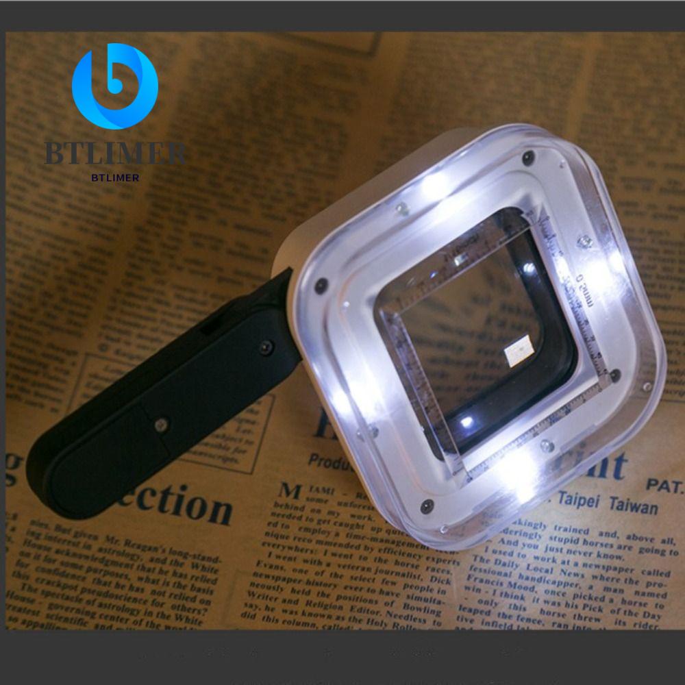 BTLIMER Kính Lúp Đọc Sách Cầm Tay 10x 15x 20x Chất Lượng Cao