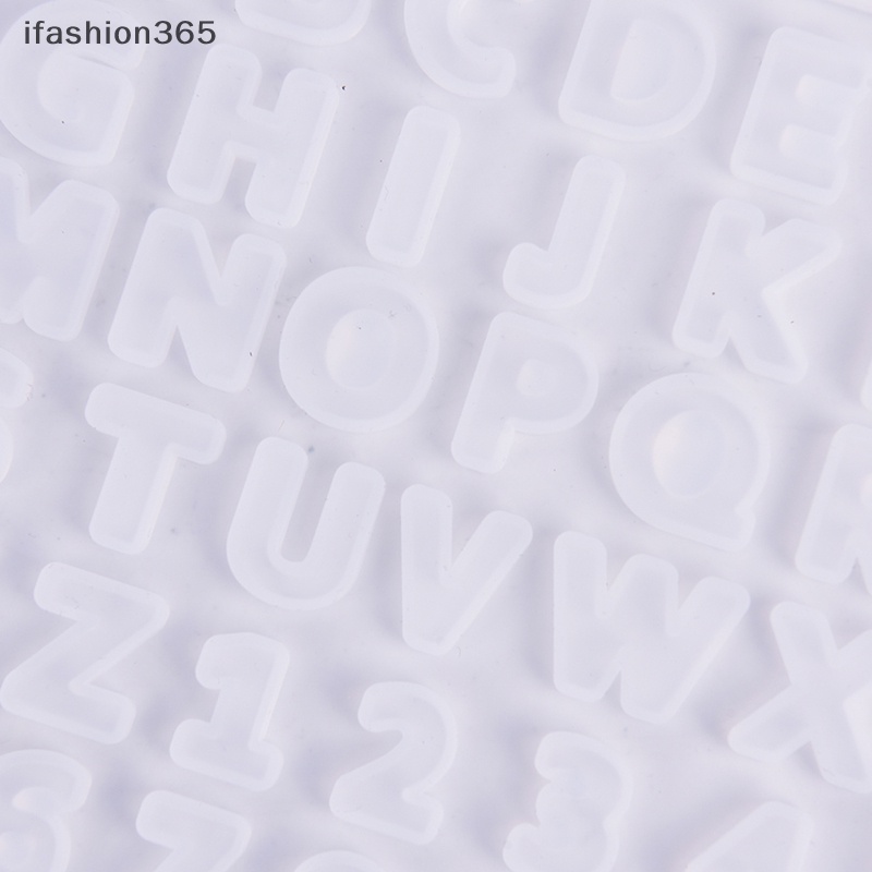 Khuôn Silicone Làm Nhựa Resin Hình Chữ Cái Và Số DIY Thời Trang ifashion365 Vn VN