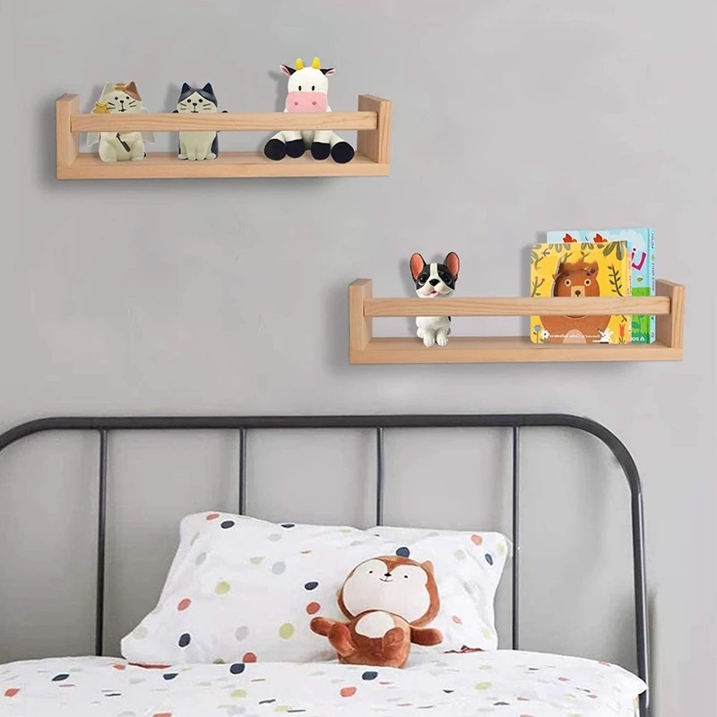 Kệ Sách Gắn Tường Tiết Kiệm Không Gian Tiện Dụng