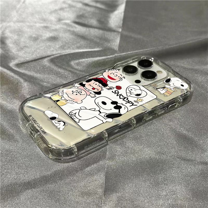 Ốp Điện Thoại Mềm Trong Suốt Họa Tiết Charlie / Snoopy Dễ Thương Cho Iphone 8 7 Xr 11 1312 14Promax