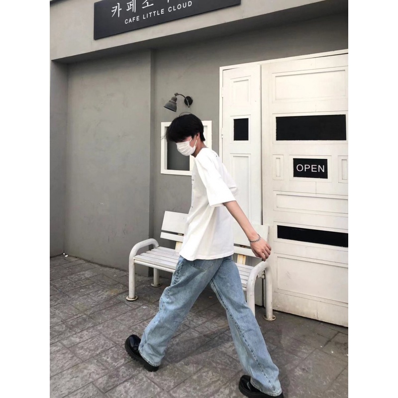 Áo Thun Ngắn Tay Phong Cách Retro Thời Trang Cho Nam Nữ