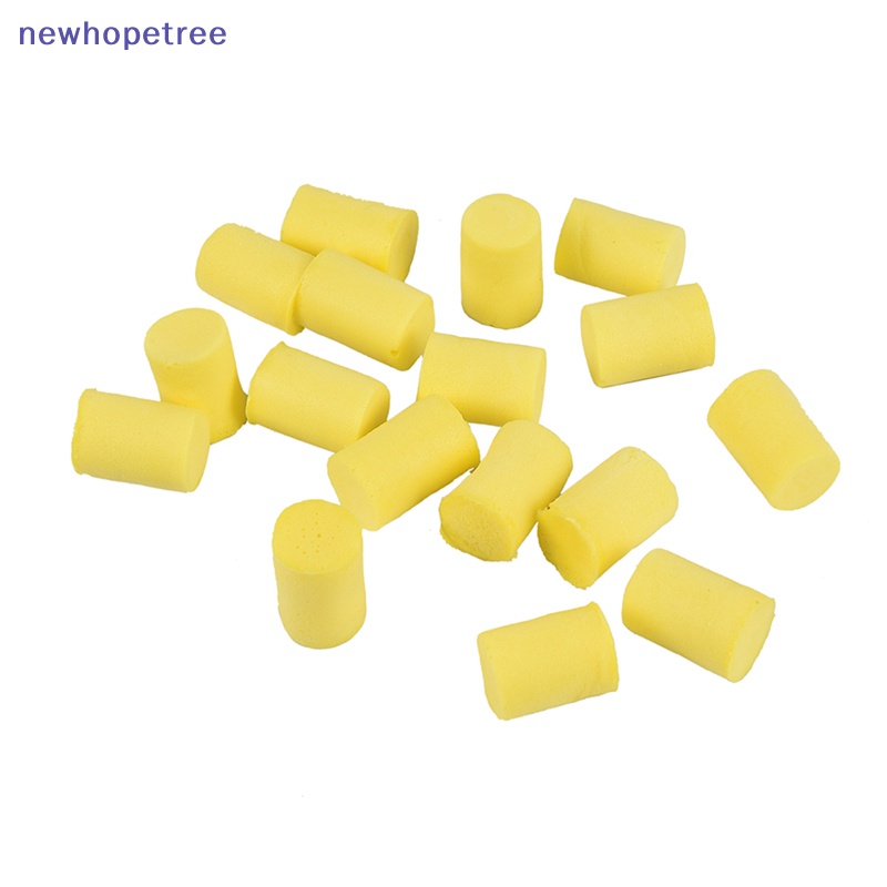 Set 10 Cặp Nút Bịt Tai Bằng Xốp Mềm Hỗ Trợ Giấc Ngủ / Làm Việc Du Lịch