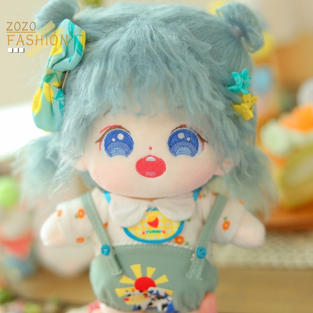 1 Bộ Búp Bê Đồ Chơi Bằng Vải Bông Nhẹ Nhàng Đáng Yêu Trang Trí Nhà Cửa