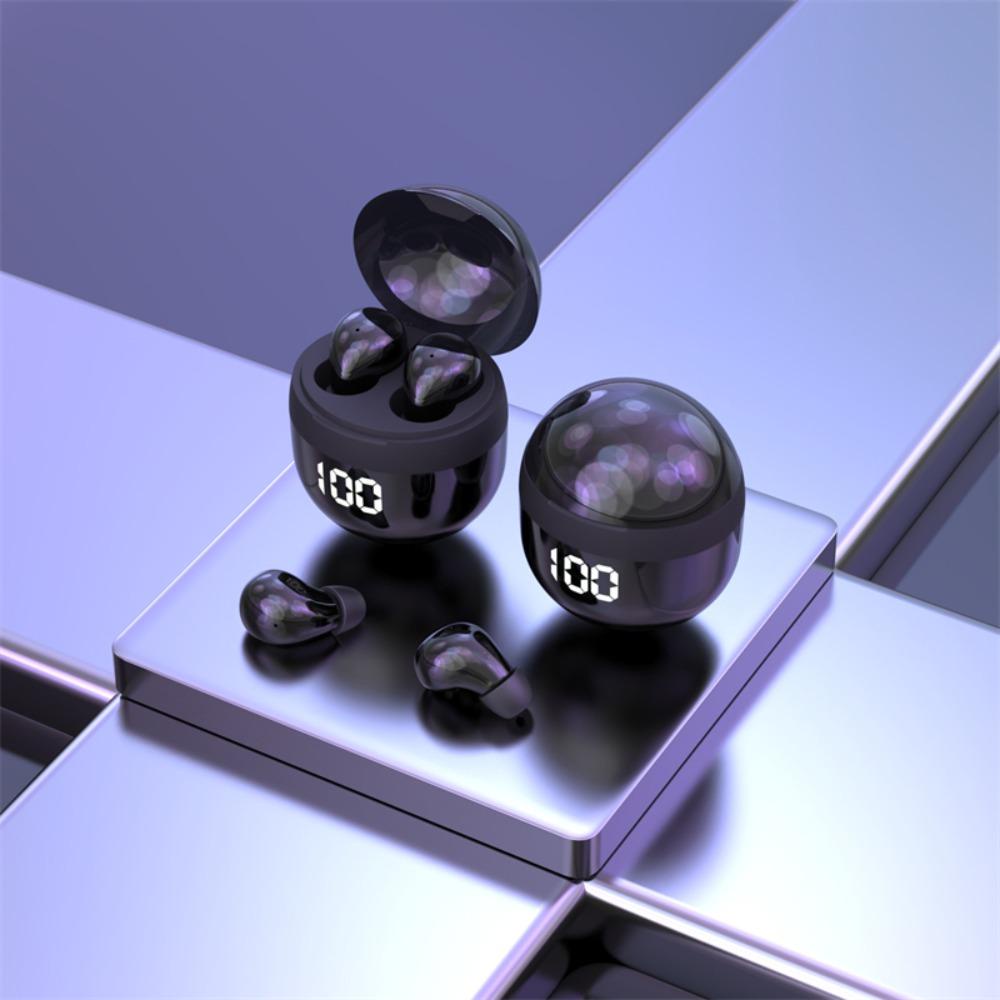 AUGUSTINA Tai Nghe Nhét Tai SK18 Bluetooth Không Dây Mini Màn Hình Cảm Ứng Kỹ Thuật Số Chống Ồn Cho Điện Thoại