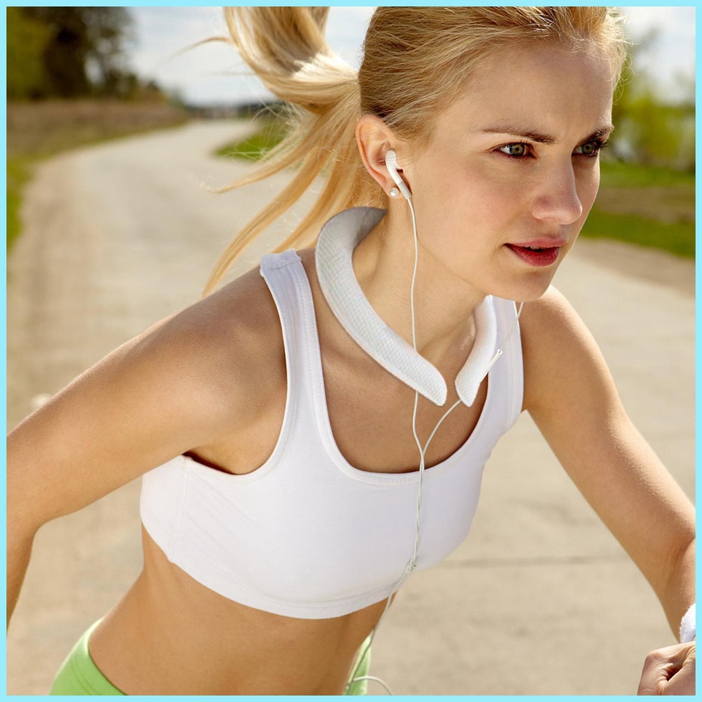 Khăn Ống Làm Mát Đeo Cổ Di Động Có Thể Tháo Rời Cho Hoạt Động Ngoài Trời