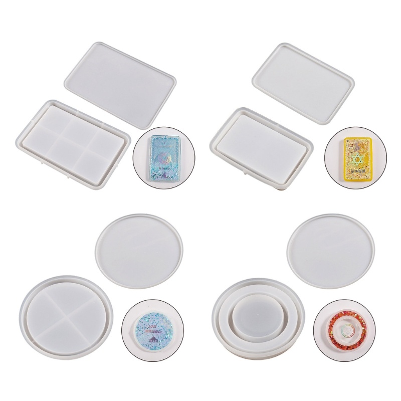 Khuôn Silicone Tạo Hình Làm Khung Ảnh Hình Học DIY