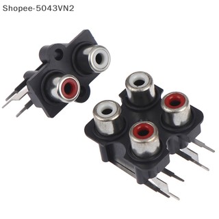 Set 2 / 4 ổ cắm âm thanh av 2 / 4 lỗ rca chuyên dụng