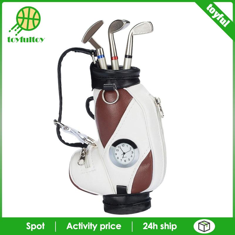 Túi Đựng Bút / Gậy Đánh Golf Mini Thiết Kế Độc Đáo Dùng Làm Quà Tặng Cho Nam