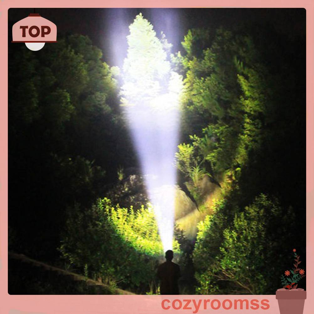 Đèn Pin XHP50 800LM COB LED 1200mAh IPX4 Type-C Sạc USB Tiện Dụng