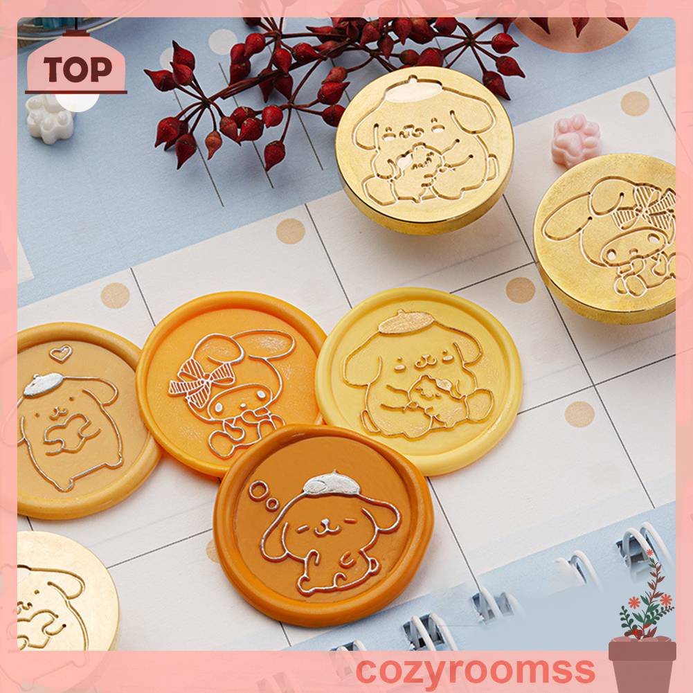 Đầu Tem Đóng Dấu Họa Tiết Hoạt Hình DIY Tùy Chỉnh Cho Thiệp Mời Đám Cưới