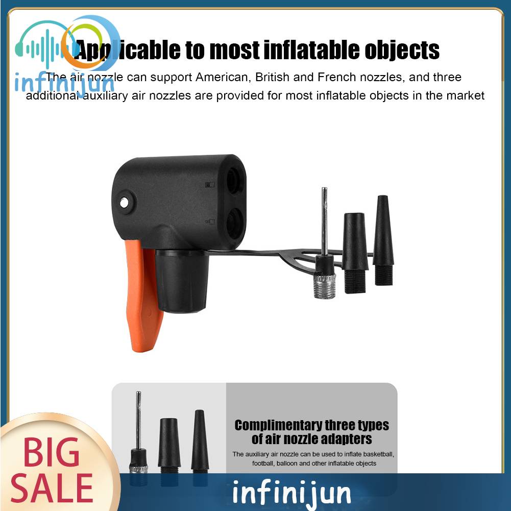 Đầu Chuyển Đổi Van Bơm Hơi Xe Đạp Dunlop Schrader Presta