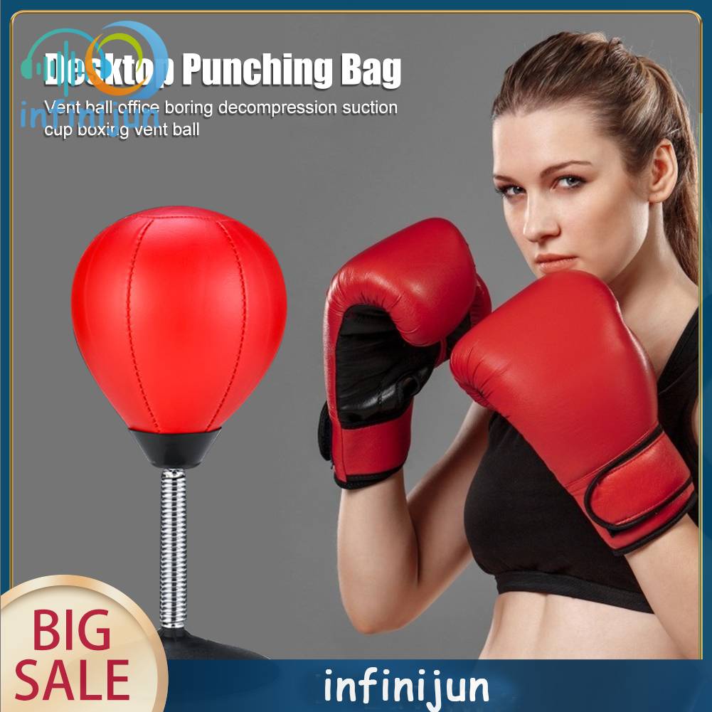 Bóng Hút Để Bàn Giảm Căng Thẳng Kèm Đồ Bơm Tiện Lợi