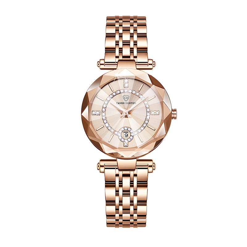 Đồng Hồ Quartz Chống Thấm Nước Hình Trái Tim Đại Dương Sang Trọng