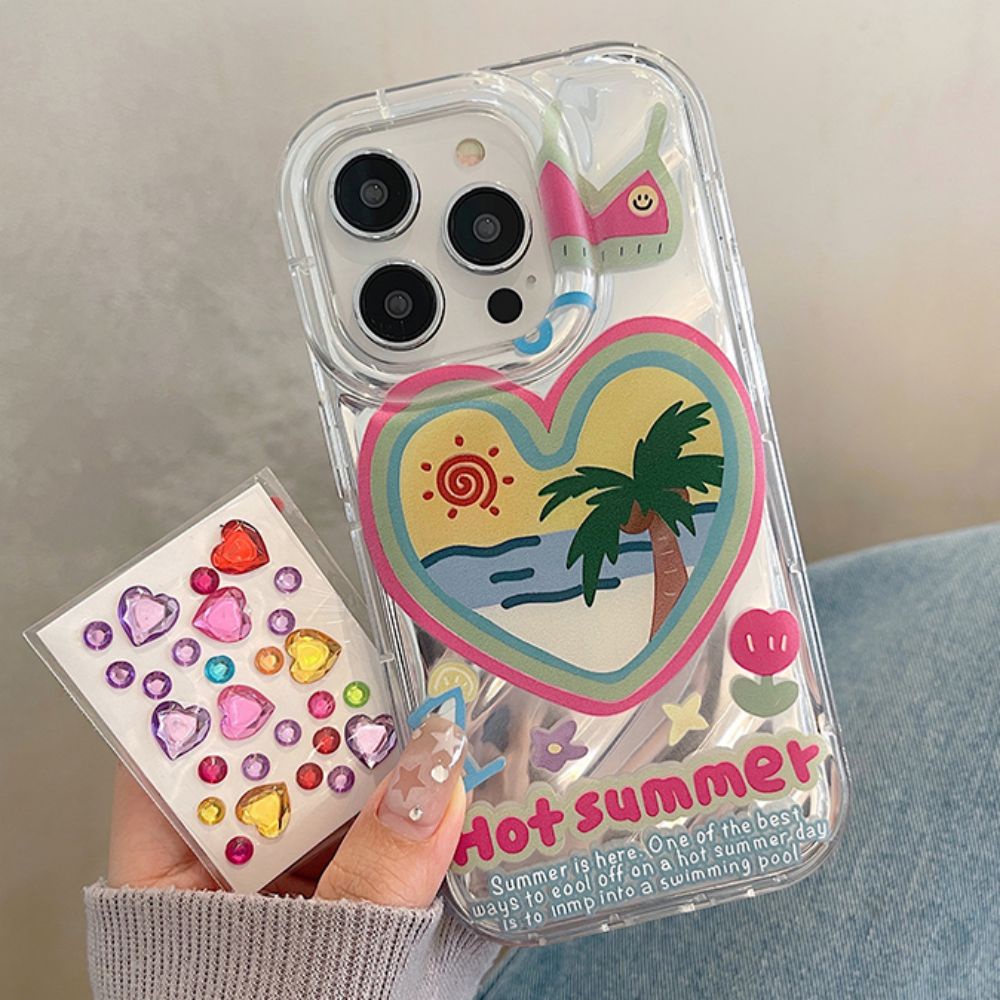 Ốp Điện Thoại TPU Mềm Chống Sốc Chống Bụi Màu Laser Cho IPhone 14 13 12 11 Pro Max X XR 8 7 Plus