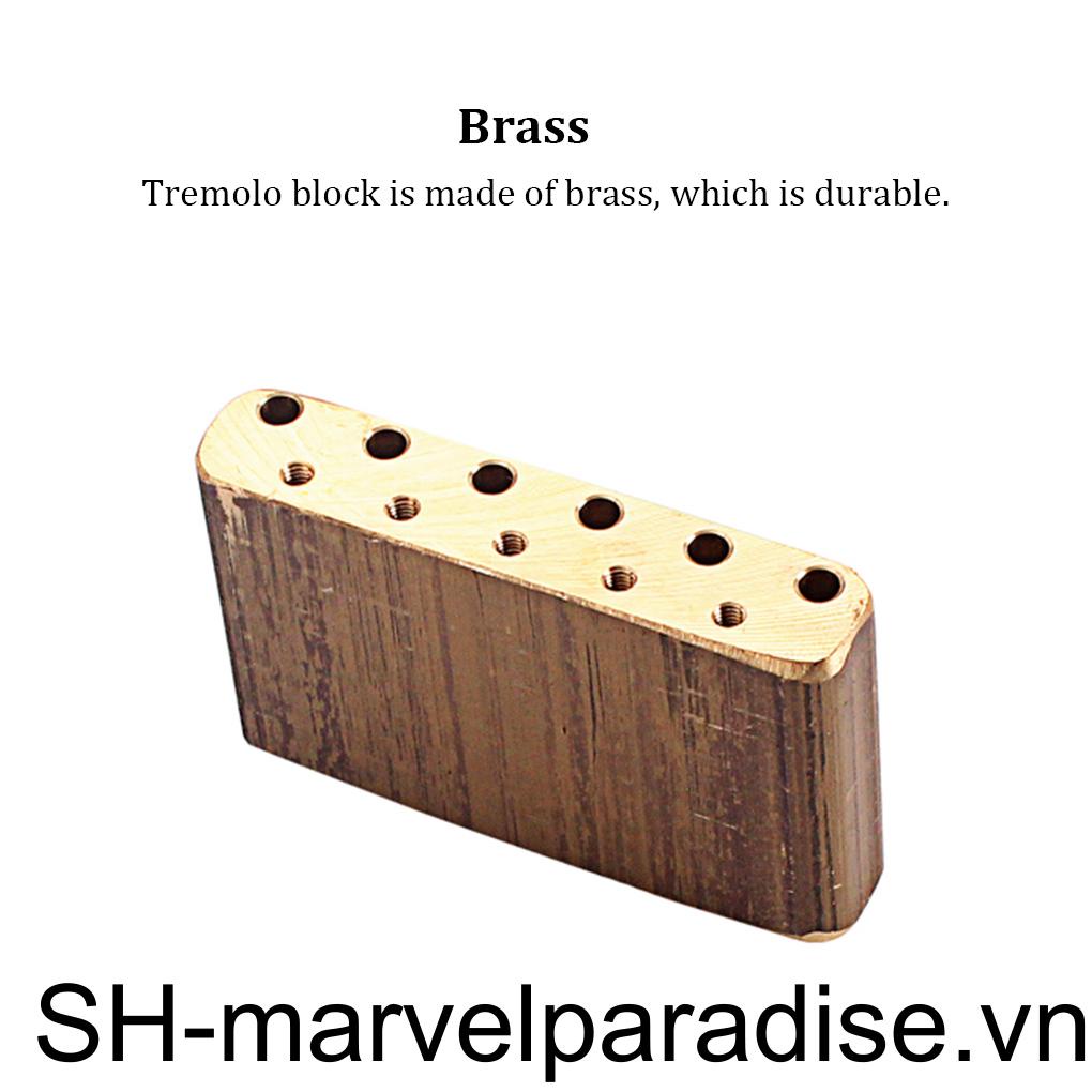 Khối Tremolo Khối Lượng Nhẹ Bằng Đồng Thau Cứng Chống Rỉ Sét Thay Thế Cho Đàn Piano