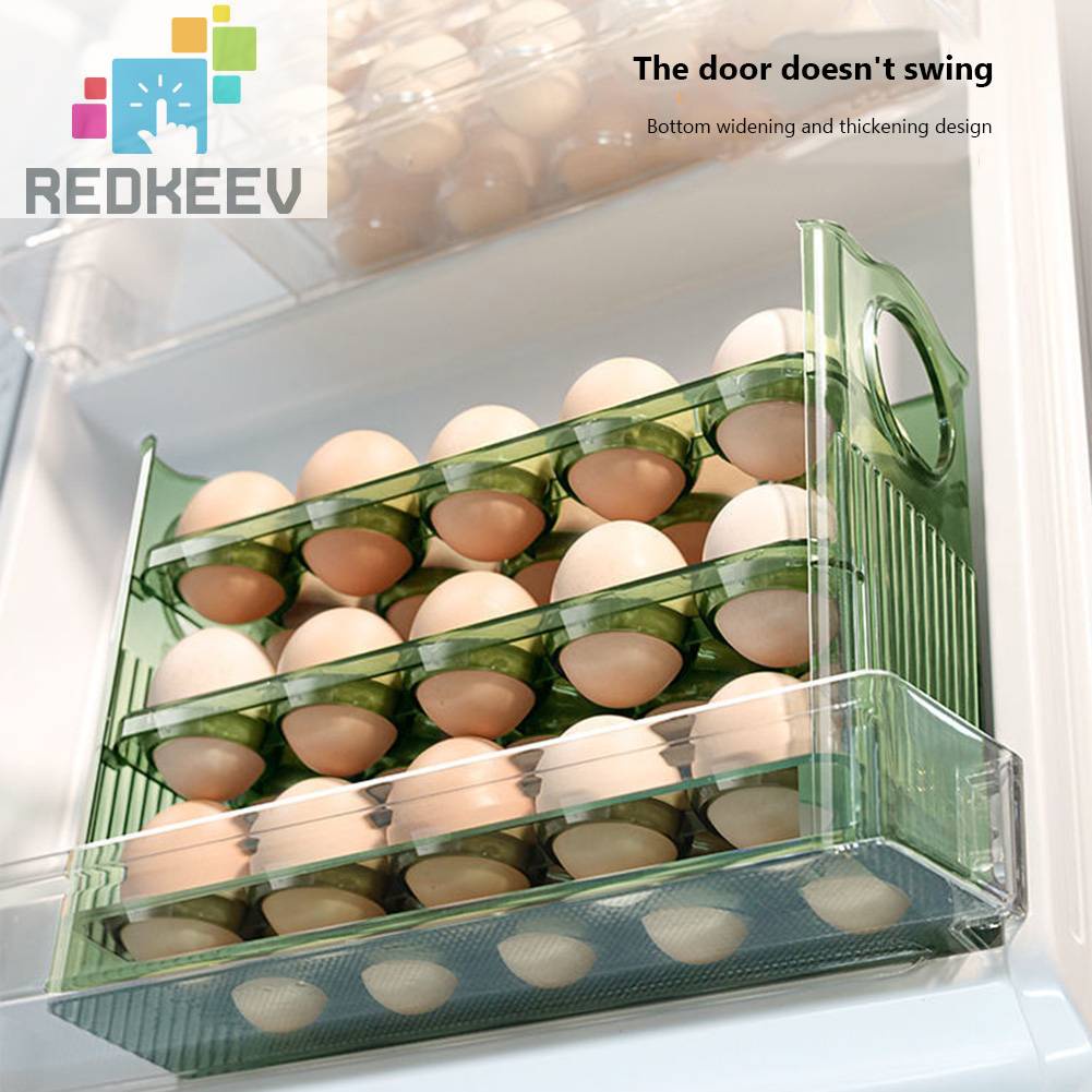 Khay Đựng Trứng Có Thể Đảo Ngược Cho Tủ Lạnh