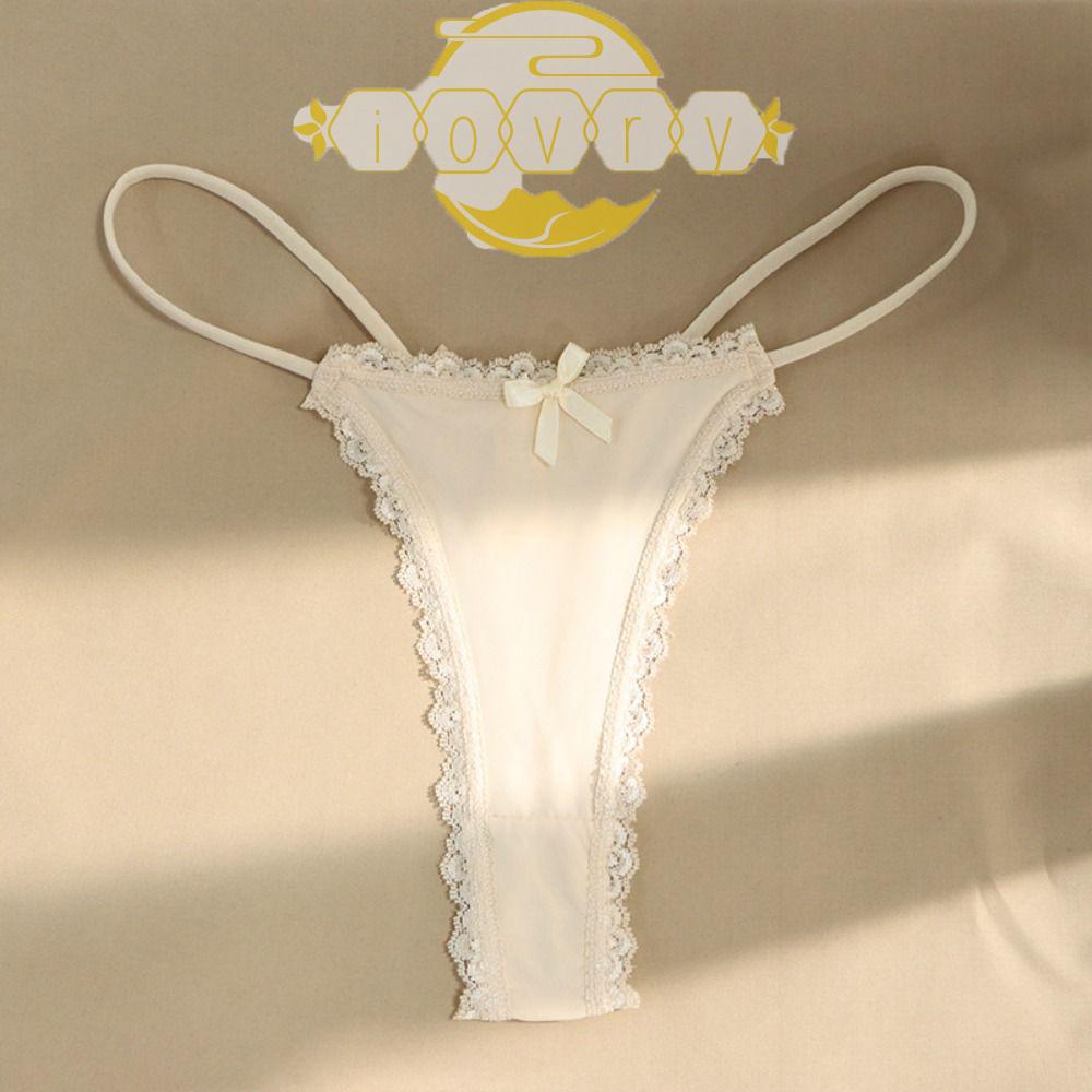 IVORY Quần Lót Lọt Khe Lưng Thấp Không Đường May Đơn Giản Phong Cách Hàn Quốc Cho Nữ