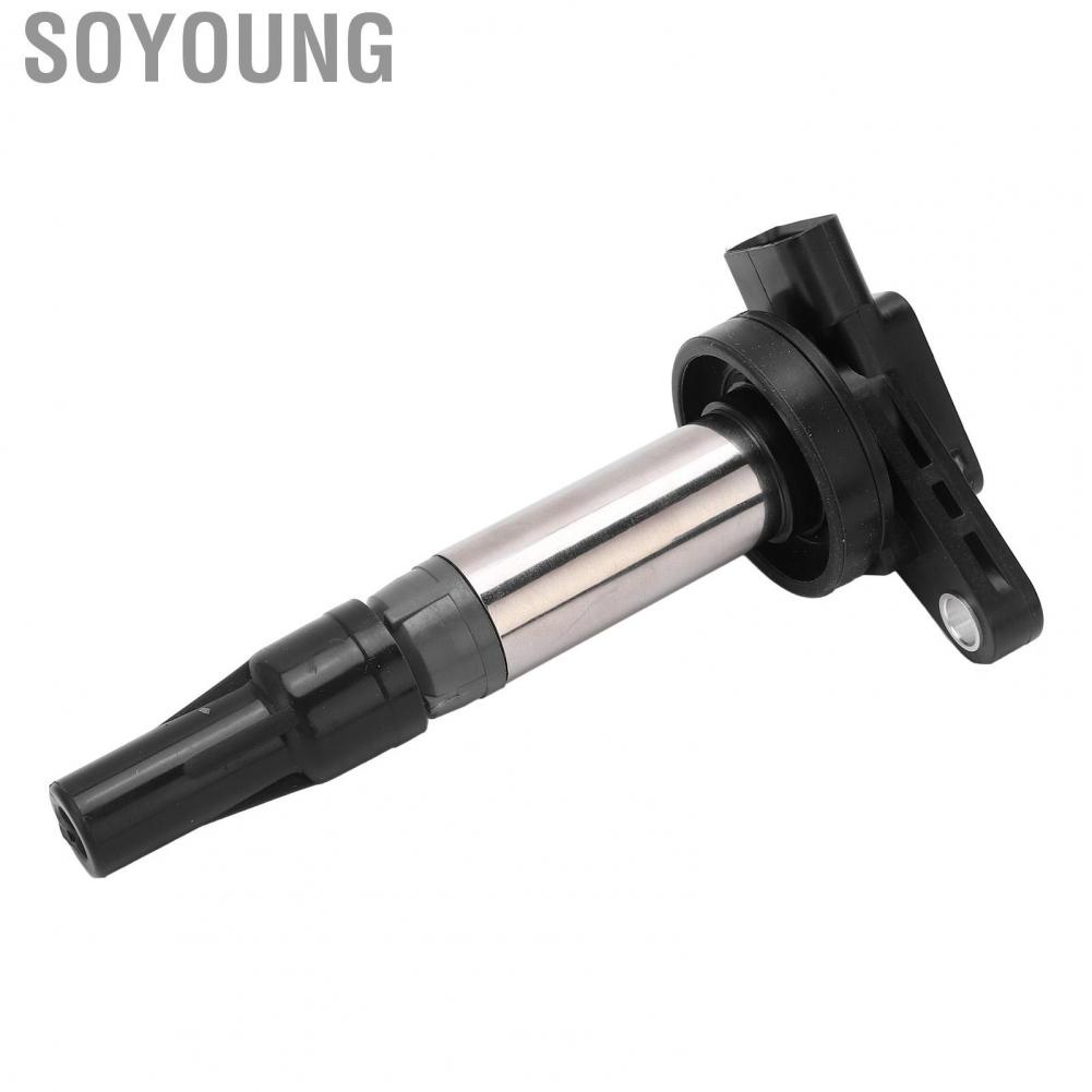 Soyoung Engine Ignition Coil  Sturdy Seal Coated AJ87644 Metal for Car