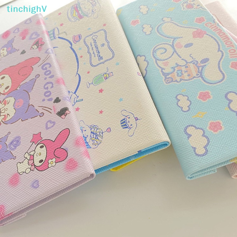 Hộp Đựng Mắt Kính Bằng Vải Gấp Gọn Họa Tiết Sanrio Kitty Melody Kuromi Cinnamoroll