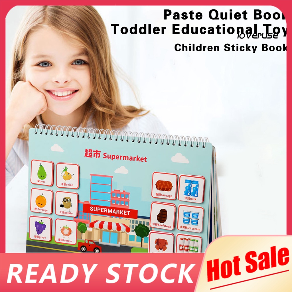 1 Bộ Sách Dán Đa Năng Chống Rách Tiện Dụng Cho Bé