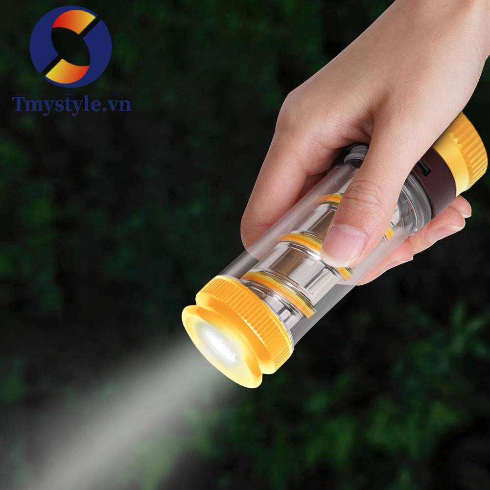 Đèn Cắm Trại Chống Thấm Nước Nhắc Nhở Sử Dụng Năng Lượng Mặt Trời