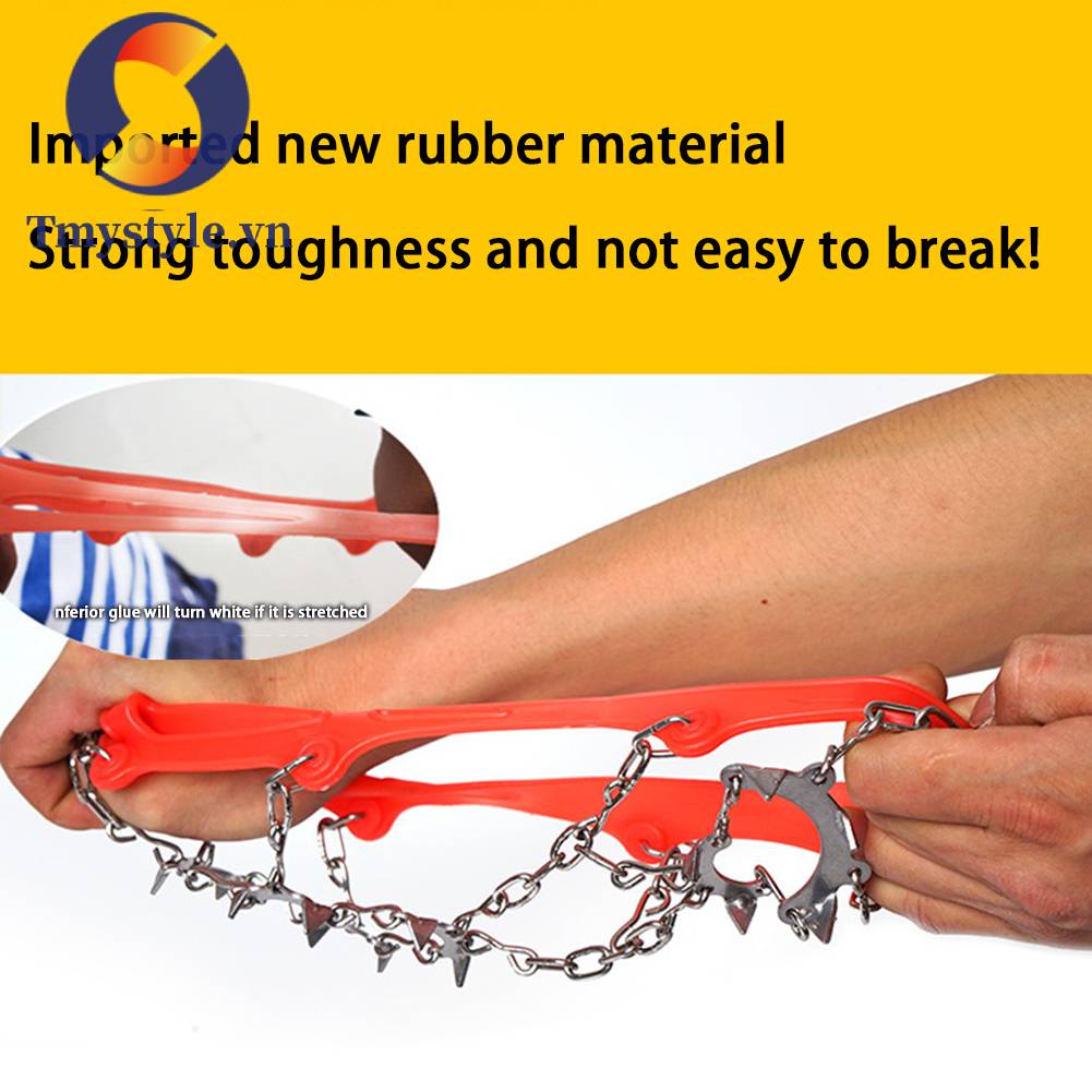 Cặp Đế Giày 13 Răng Chuyên Dụng Cho Leo Núi Mùa Đông