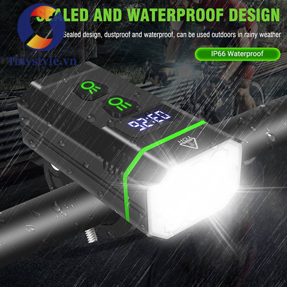 Đèn Pha 10LED 3000LM Cho Xe Đạp