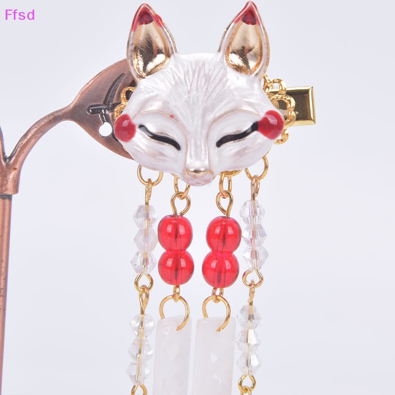 {Ffsd} Kẹp Tóc Tua Rua Hình Cáo Anime Nhật Bản Đáng Yêu Cho Nữ Bán Chạy