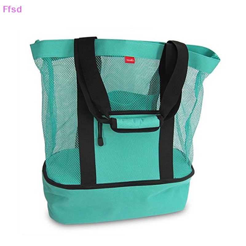 {Ffsd} Túi Đựng Đồ Ăn Trưa Đi Biển / Cắm Trại Ngoài Trời / Dã Ngoại Cách Nhiệt Có Thể Tháo Rời Làm Mát Cho Hồ Bơ